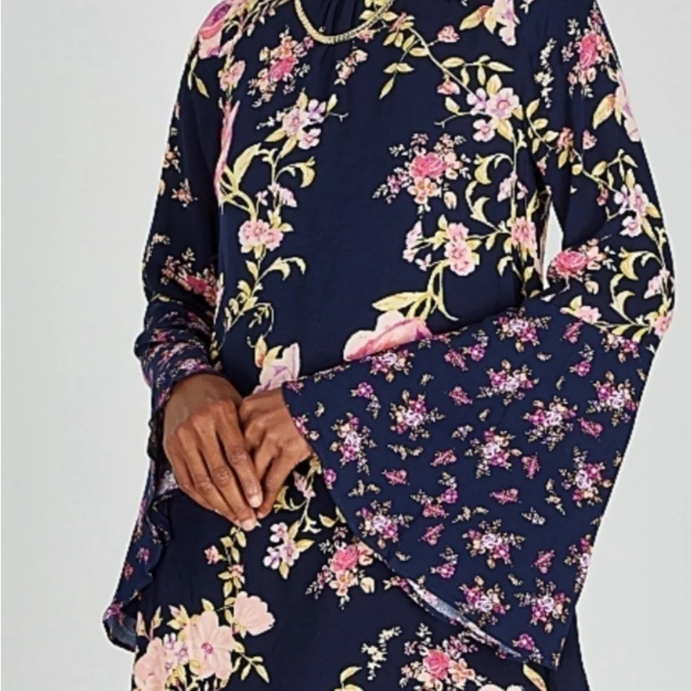 Free People Tate Floral‎ Tunic Dress